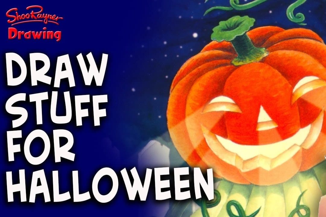 How to Draw a Halloween Pumpkin Drawing