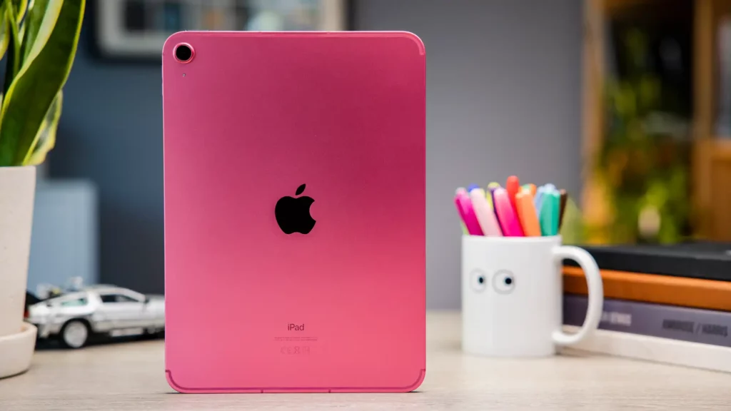 Pink iPad
