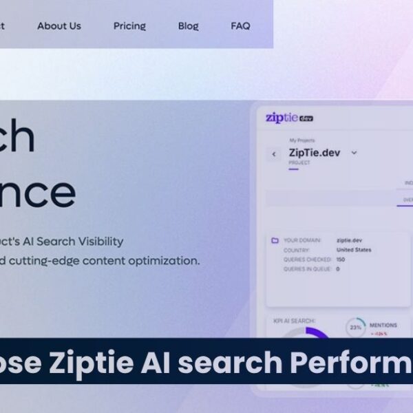 why choose ziptie ai search performance tool
