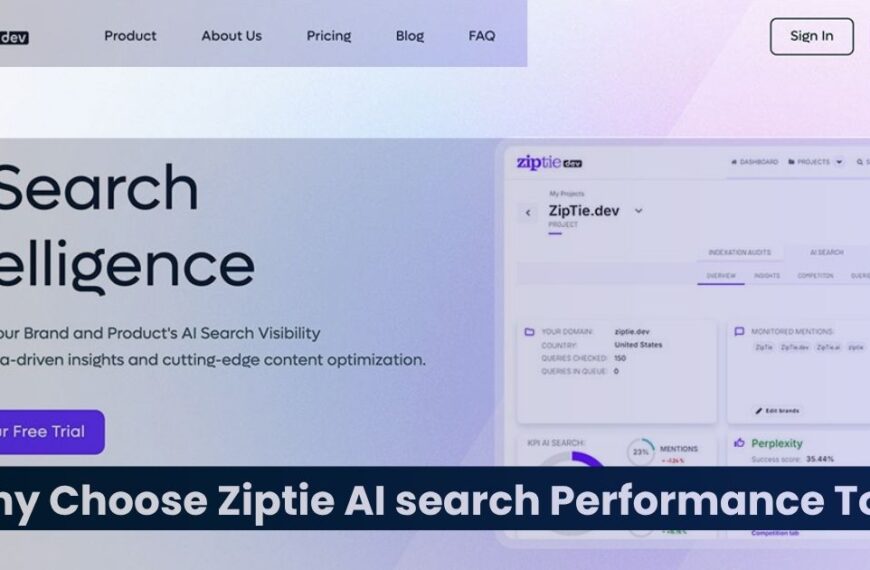 why choose ziptie ai search performance tool